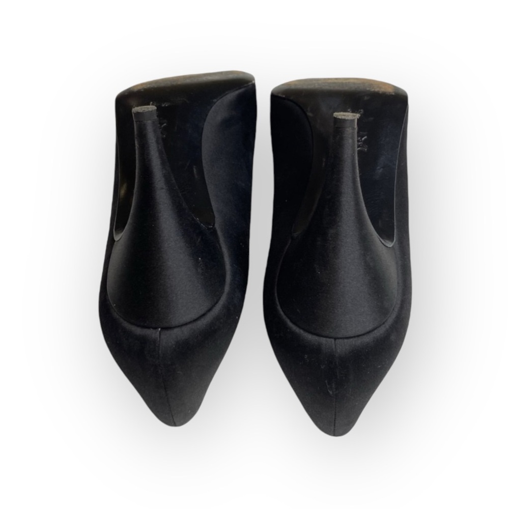 Vintage: Bruno Magli ✦ Kitten Heel Peep Toe Pumps ✦ Metallic Leather Patchwork ✦ - Picture 14 of 16